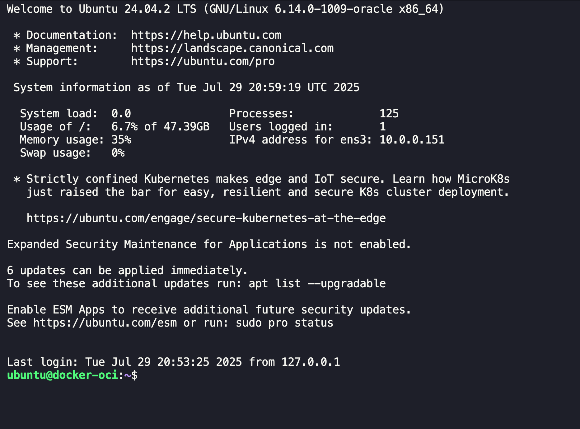 oci cloudflare ssh terminal